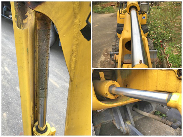 コマツミニユンボ（ミニバックホー）[写真07]