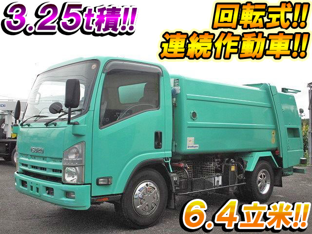 いすゞエルフパッカー車（塵芥車）小型（2t・3t）[写真01]