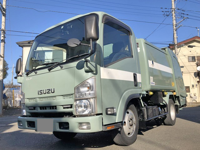 いすゞエルフパッカー車（塵芥車）小型（2t・3t）[写真03]