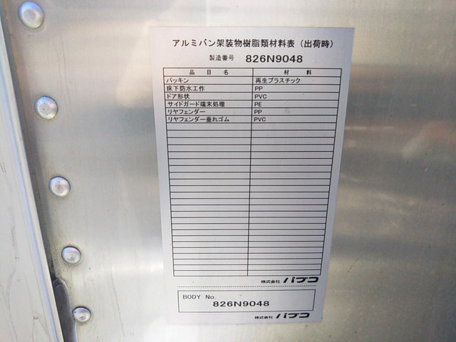 三菱ふそうキャンターアルミバン小型（2t・3t）[写真15]