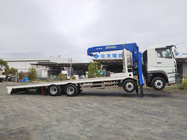 三菱ふそうスーパーグレートセルフクレーン4段大型（10t）[写真06]