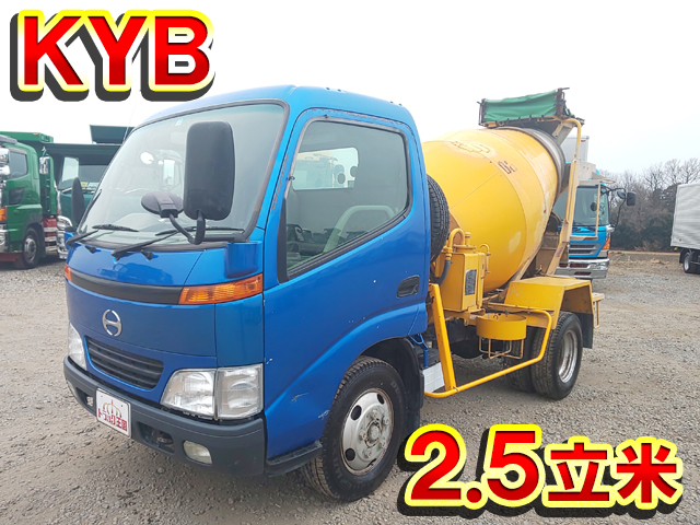 日野デュトロミキサー車（コンクリートミキサー）小型（2t・3t）[写真01]