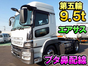 三菱ふそうスーパーグレートトレーラーヘッド（トラクターヘッド）2014年(平成26年)QKG-FP54VDR