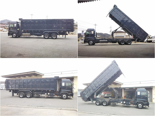 いすゞギガ深ダンプ（土砂禁ダンプ）大型（10t）[写真05]