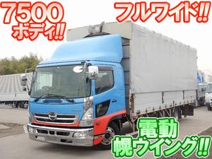 日野レンジャー幌ウイング2004年(平成16年)PB-FD8JPFA