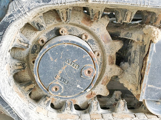 ヤンマーミニユンボ（ミニバックホー）[写真09]