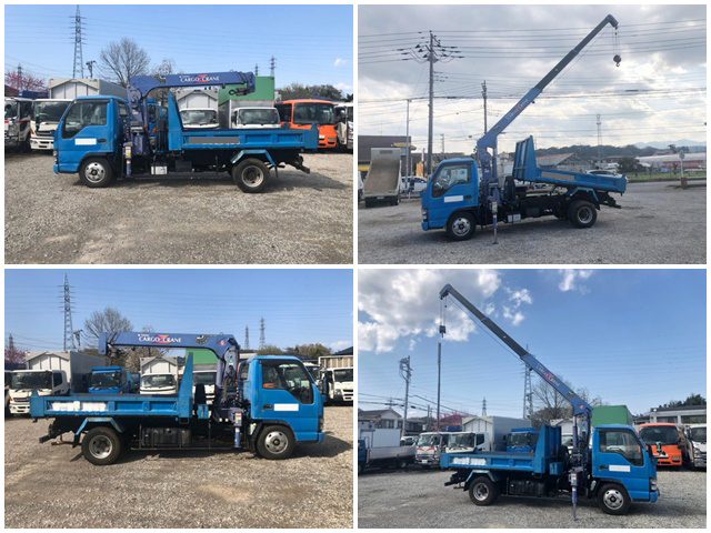 いすゞエルフダンプ・クレーン付小型（2t・3t）[写真05]