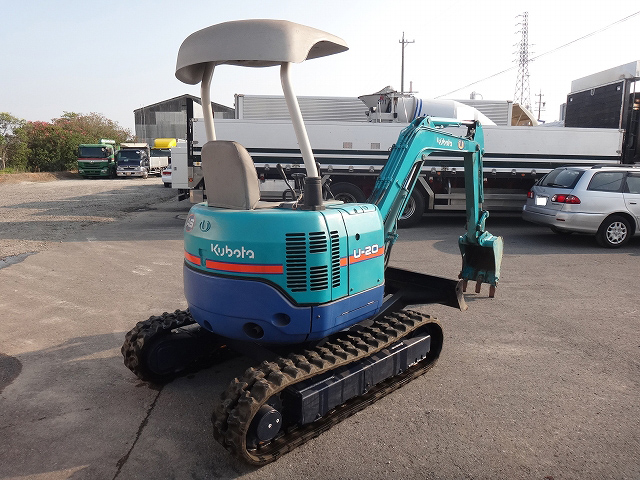 クボタミニユンボ（ミニバックホー）[写真02]