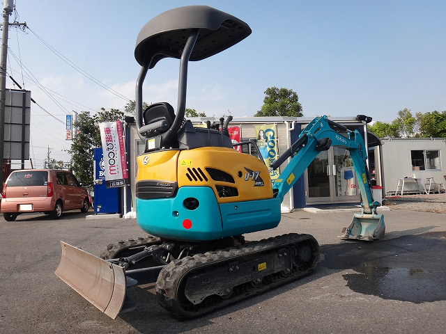 中古ミニユンボ（ミニバックホー） クボタ 三重・岐阜・山梨 （U-17
