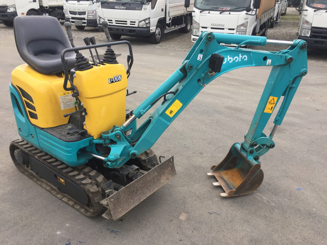 クボタミニユンボ（ミニバックホー）[写真07]