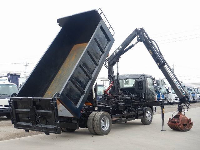 日野レンジャーダンプ・クレーン付増トン（6t・8t）[写真10]