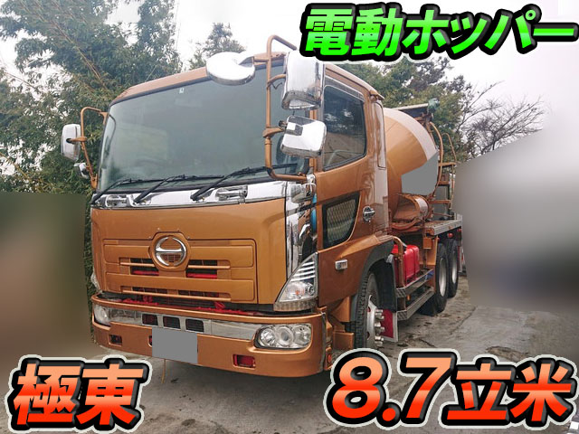 日野プロフィアミキサー車（コンクリートミキサー）大型（10t）BDG-FS1AKXA [写真01]