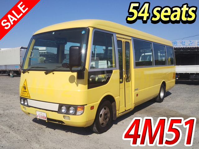 三菱ふそうローザ園児バス中型（4t）KK-BE63EG [写真01]