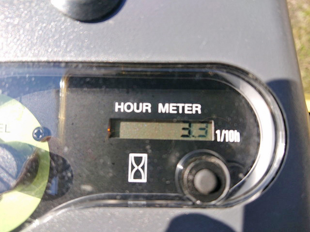 ヤンマーミニユンボ（ミニバックホー）[写真23]