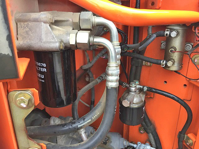 日立ミニユンボ（ミニバックホー）[写真23]