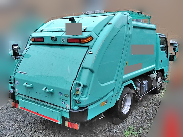 いすゞエルフパッカー車（塵芥車）小型（2t・3t）[写真04]