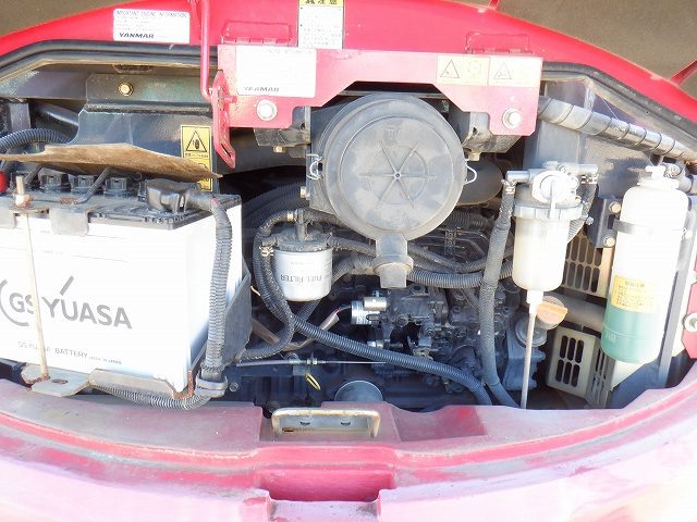 ヤンマーミニユンボ（ミニバックホー）[写真09]