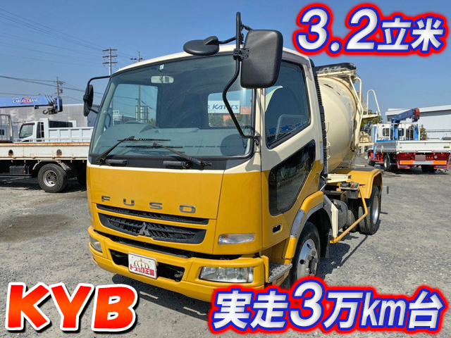 三菱ふそうファイターミキサー車（コンクリートミキサー）中型（4t）[写真01]