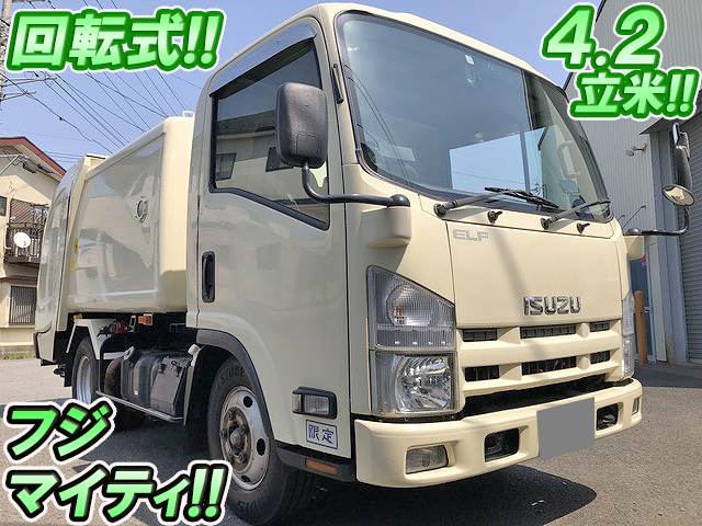 いすゞエルフパッカー車（塵芥車）小型（2t・3t）BKG-NMR85AN [写真01]
