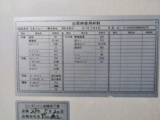 三菱ふそうキャンター冷凍車（冷蔵車）小型（2t・3t）[写真16]