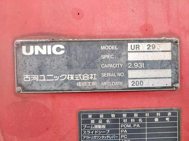 三菱ふそうキャンタークレーン3段小型（2t・3t）[写真23]