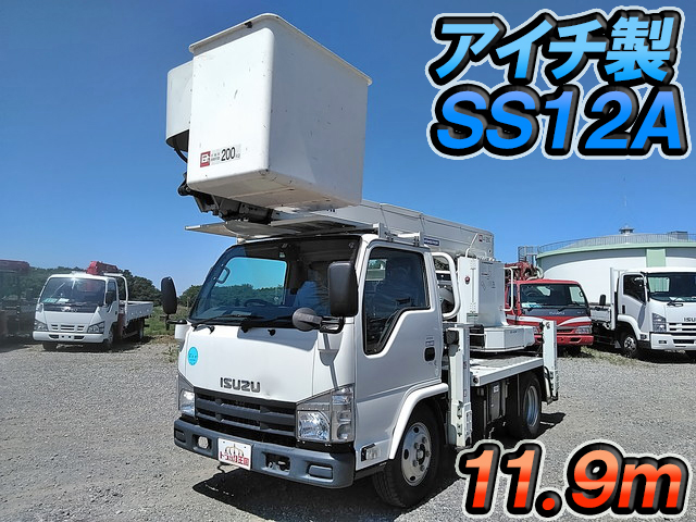 中古高所作業車 いすゞ 栃木・神奈川・青森 エルフ（TKG-NKR85N