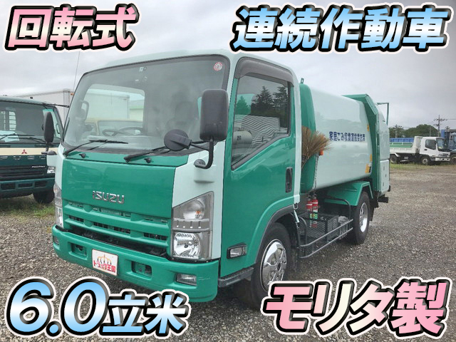 いすゞエルフパッカー車（塵芥車）小型（2t・3t）[写真01]