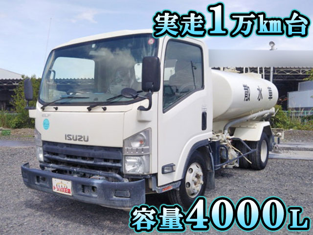 いすゞエルフ散水車小型（2t・3t）[写真01]