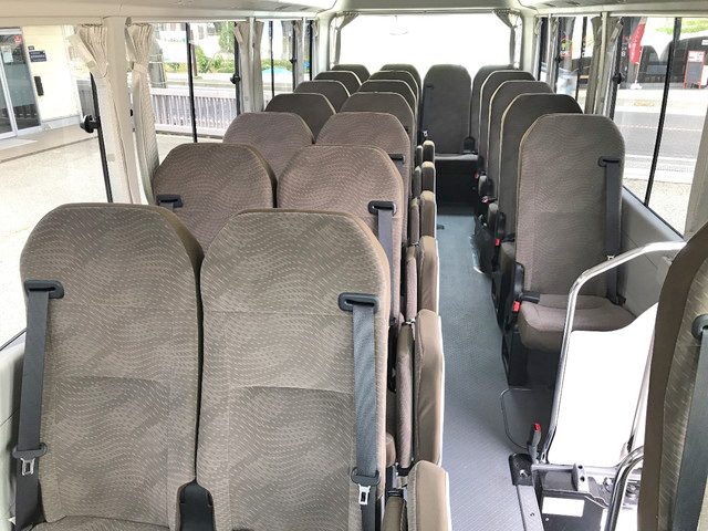トヨタコースターマイクロバス[写真17]
