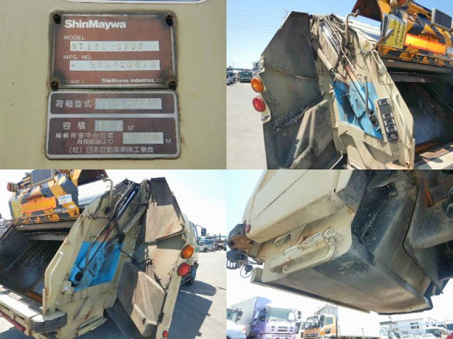 三菱ふそうファイターパッカー車（塵芥車）増トン（6t・8t）[写真15]