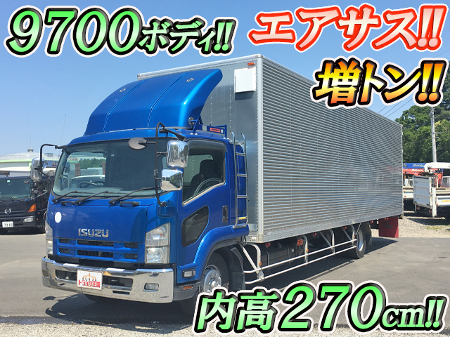 いすゞフォワードアルミバン増トン（6t・8t）LKG-FTR90T2 [写真01]