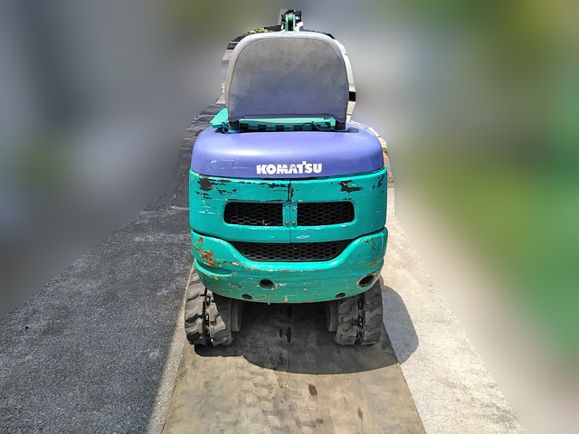 コマツミニユンボ（ミニバックホー）[写真06]