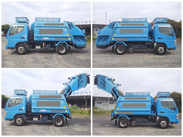 三菱ふそうキャンターパッカー車（塵芥車）小型（2t・3t）[写真05]