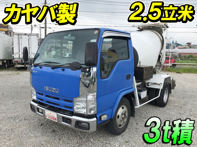 いすゞエルフミキサー車（コンクリートミキサー）小型（2t・3t）TKG-NKR85N [写真01]