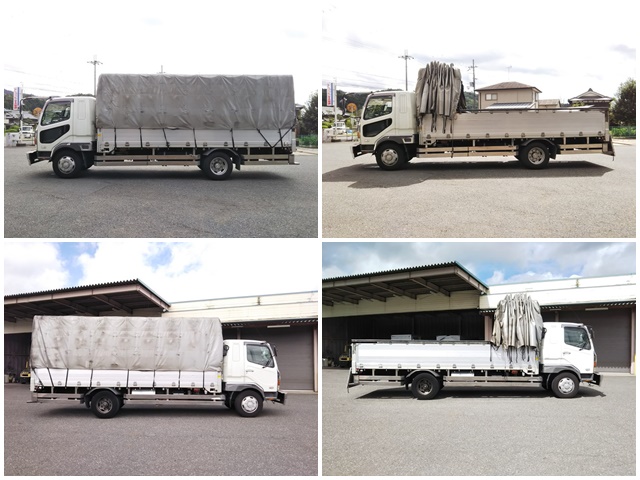 三菱ふそうファイター幌車増トン（6t・8t）[写真05]