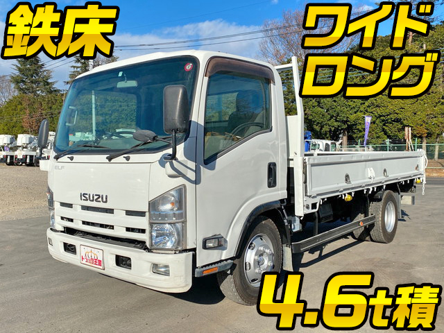 いすゞエルフ平ボディ小型（2t・3t）SKG-NPR85YN [写真01]