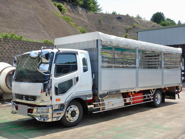2kg Fk65fz 中古家畜運搬車増トン 6t 8t ファイター 鳥取 島根 香川エリア販売実績 中古トラックのトラック王国