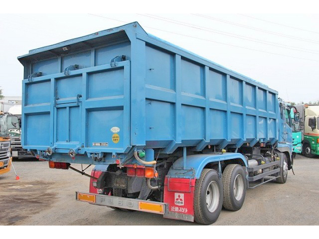 三菱ふそうスーパーグレート深ダンプ（土砂禁ダンプ）大型（10t）[写真04]