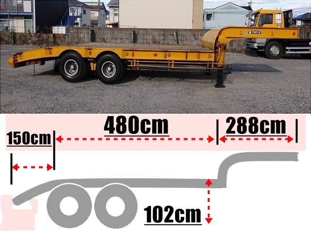 東急その他の車種トレーラー（セミトレーラー）大型（10t）TL252A-19 [写真01]