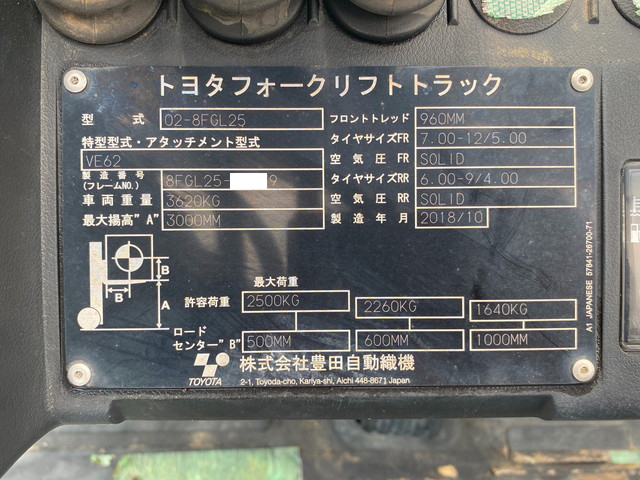 トヨタフォークリフト[写真38]