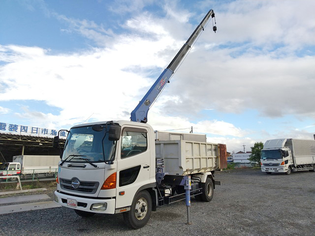 日野レンジャーダンプ・クレーン付中型（4t）[写真05]