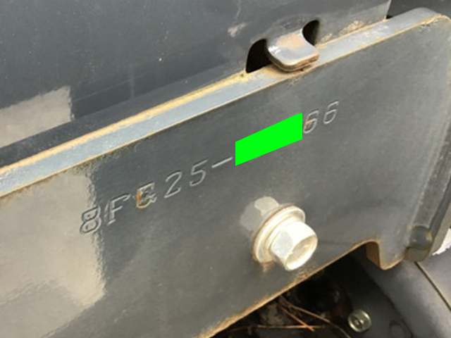 トヨタフォークリフト[写真15]