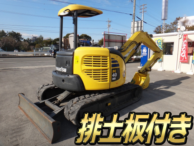 コマツミニユンボ（ミニバックホー）[写真02]