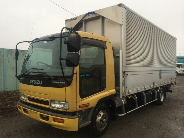 いすゞフォワードアルミウイング中型（4t）KK-FRR35J4S [写真01]