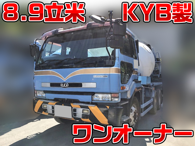 UDトラックスビッグサムミキサー車（コンクリートミキサー）大型（10t）[写真01]