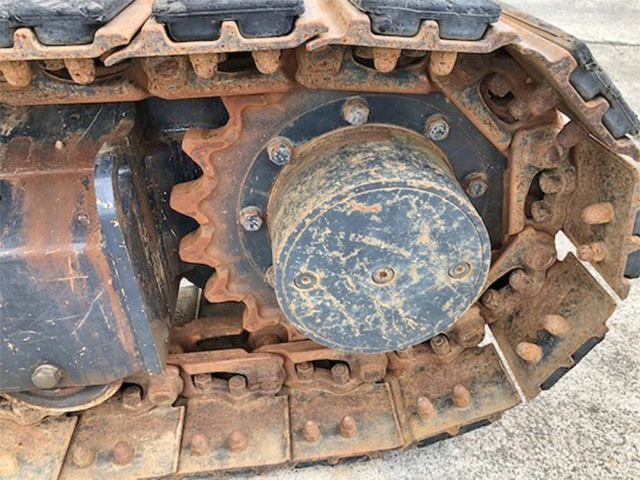 ヤンマーミニユンボ（ミニバックホー）[写真10]