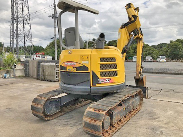 ヤンマーミニユンボ（ミニバックホー）[写真02]