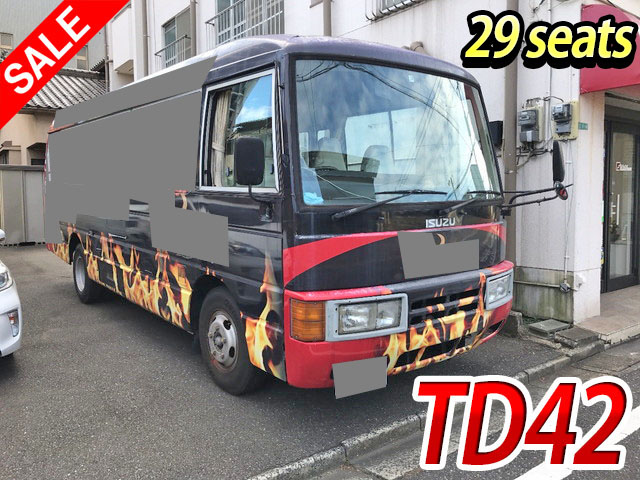 いすゞジャーニーマイクロバス中型（4t）KC-JRGW40 [写真01]