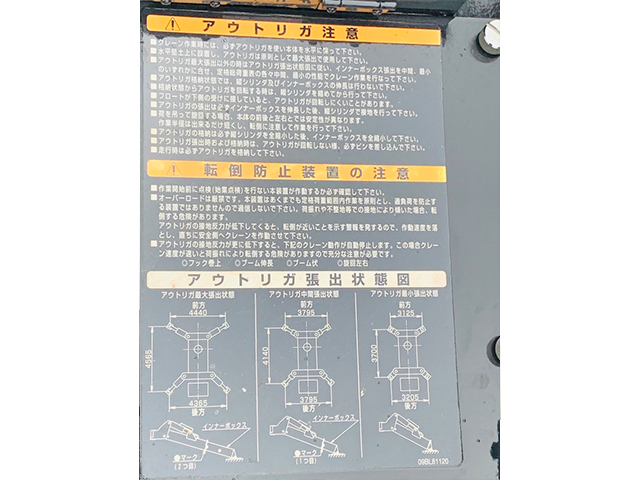 古河ユニックカニクレーン（クローラークレーン）[写真35]