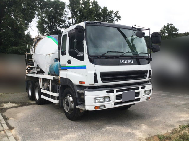 いすゞギガミキサー車（コンクリートミキサー）大型（10t）[写真03]